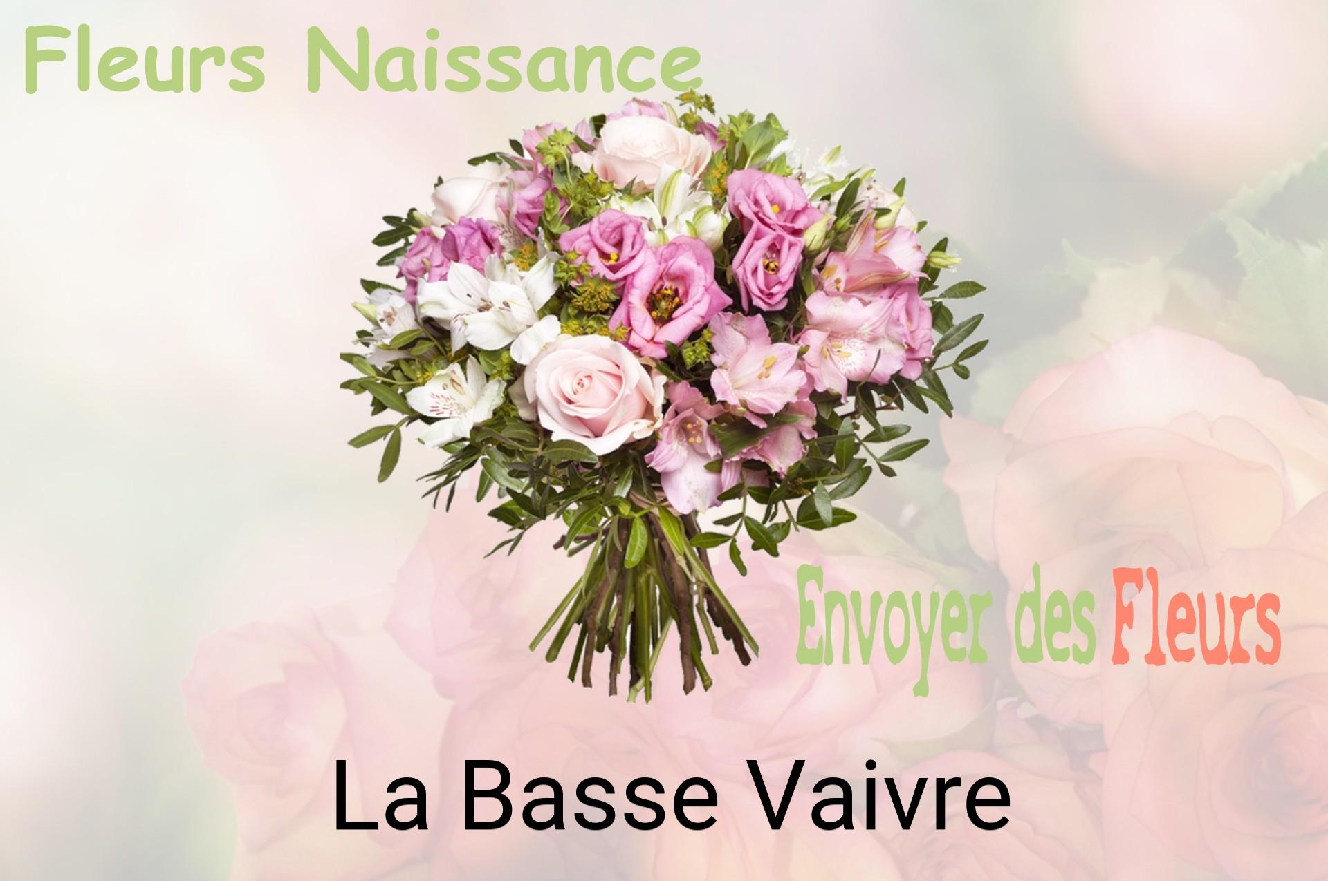 Bouquet de fleurs de naissance livré à La Basse-Vaivre